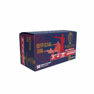 FIOCCHI 22 LR OFFICIAL 300 LRN 2.6 GRAIN