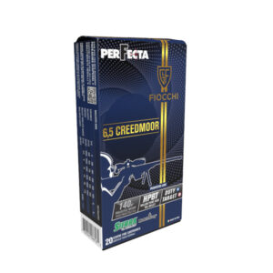 FIOCCHI 6,5 CREEDMOOR PERFECTA HPBT SIERRA MK 140 GRAIN