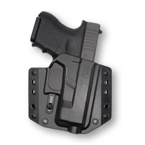 BRAVO CONCEALMENT BCA PÚZDRO NA PIŠTOĽ VONKAJŠIE OWB - GLOCK: 26 / 27 / 33 (GEN 3-5)