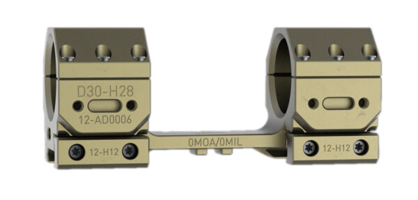 AUDERE ADVERSUS SCOPE MOUNT - DIAMETER 34 - HEIGHT 38 - 40 MOA - BRONZOVÁ - Image 2