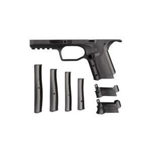 GEN 2 RÁM, ČIERNY S MECHANIZMOM ZÁCHYTU ZÁSOBNÍKA, SANDPAPER PREMIUM GRIP TAPE (ŠMIRGĽOVÝ GRIP)