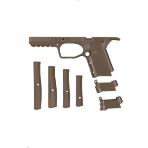 GEN 2 RÁM, FDE S MECHANIZMOM ZÁCHYTU ZÁSOBNÍKA, SANDPAPER PREMIUM GRIP TAPE (ŠMIRGĽOVÝ GRIP)