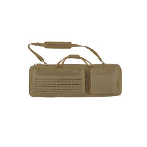 ALLEN Tac-Six 38" Lockable Squad Tactical Gun Case, Laser Cut Molle Front, Coyote