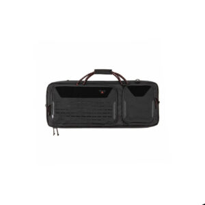 ALLEN Tac-Six 32" Lockable Squad Tactical Gun Case, Laser Cut Molle Front, Black