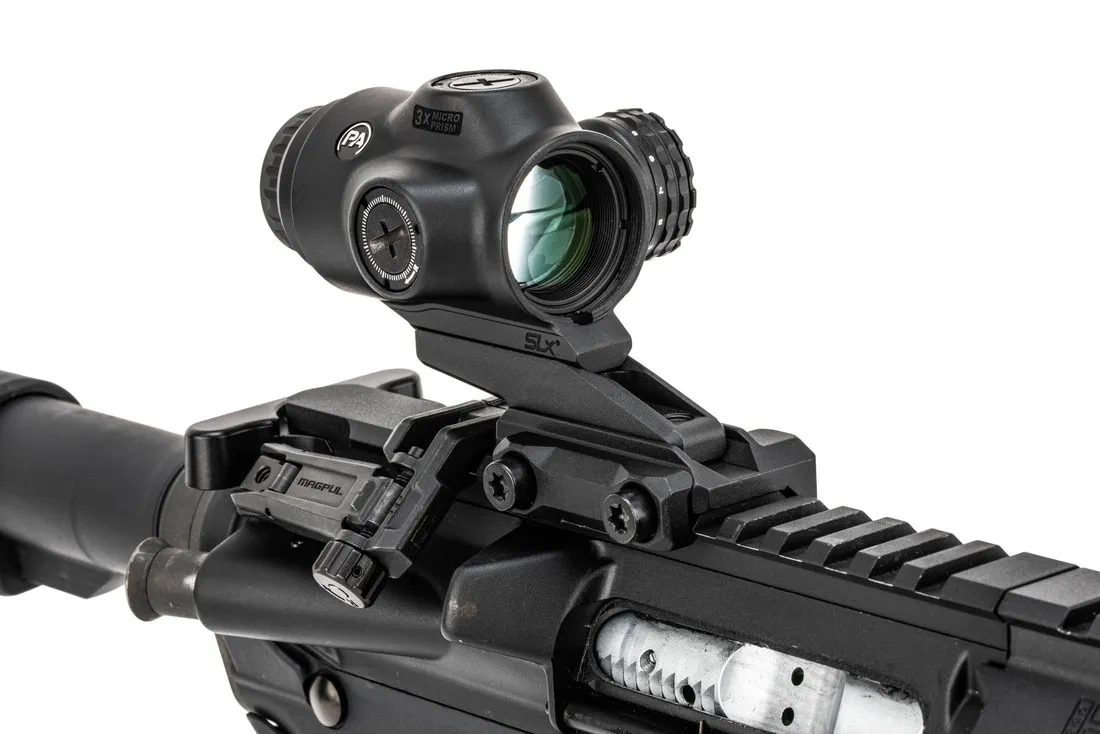 Primary Arms SLx 3X MicroPrism™ - Red Illuminated ACSS Raptor Reticle – Obrázok 5